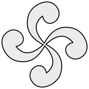 Иллюстрация Coa Cross Lauburu 2