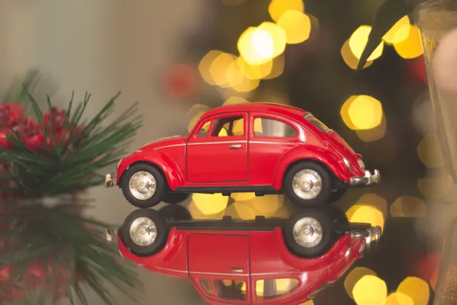 Красный VW