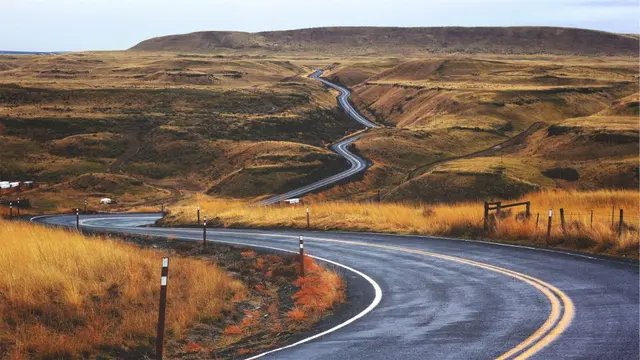 Пейзаж Windingroad
