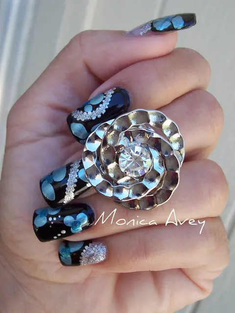 Unhas decoradas Найлс искусство