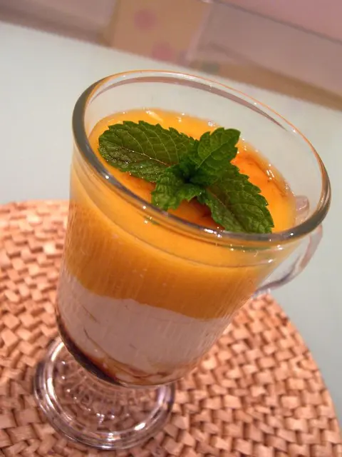Оригинальное название: Mango and Beancurd Dessert
