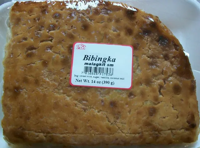 Филиппинский десерт Бибинка