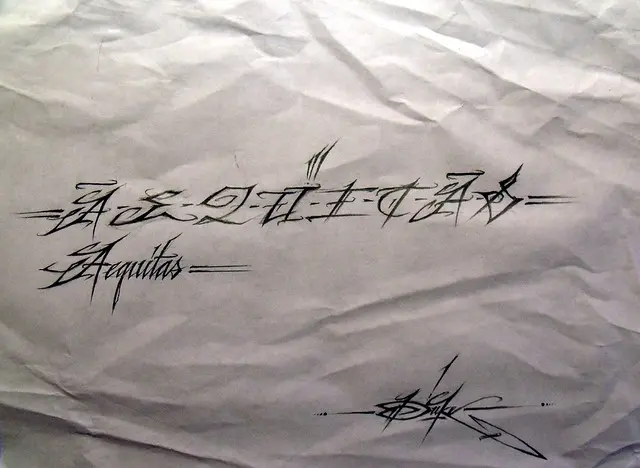 Дюк - Aequitas - Tattoo Design