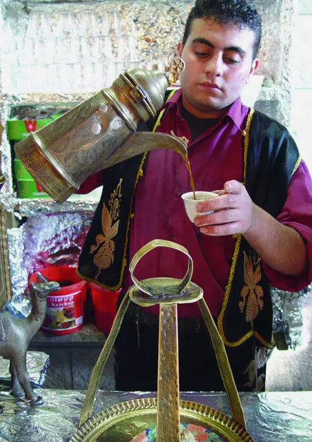 Турецкий кофе в Абу-Гош