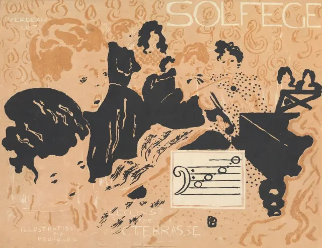 Предварительный дизайн обложки «Petit Solfège»