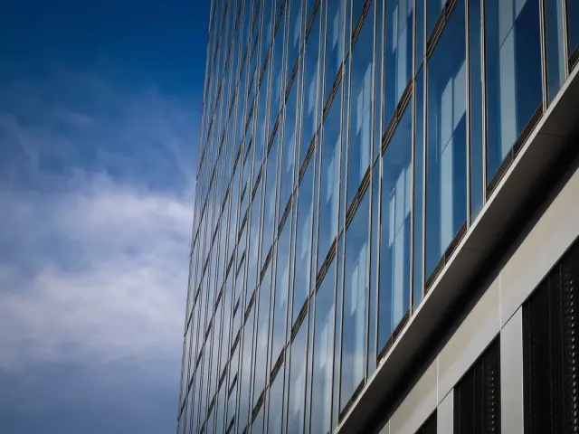 Skyscraper Dusseldorf дизайн внешней архитектуры