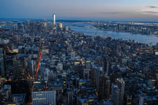 NYC Cityscape, США