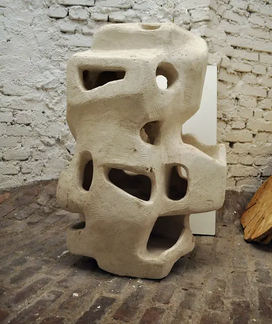 Андрэ Блок, скульптурный жилет / архитектурная скульптура