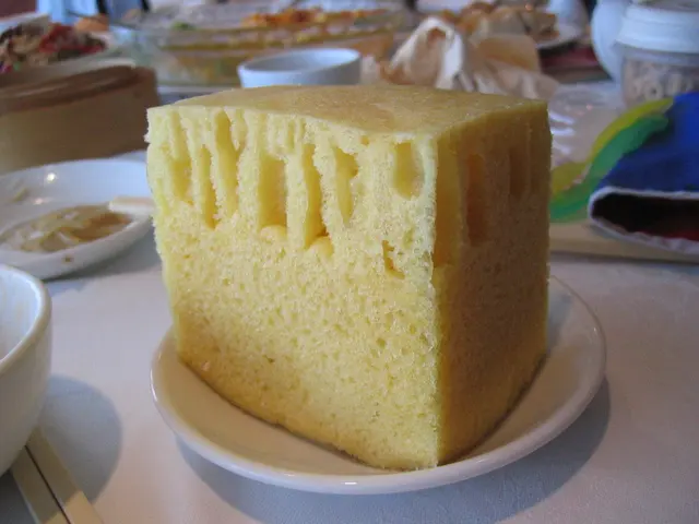 Торт из губки в ресторане Top Cantonese Restaurant