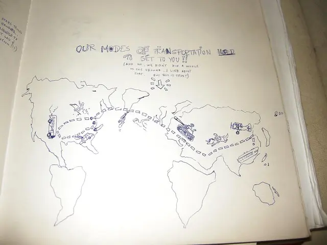 Карта путешествия