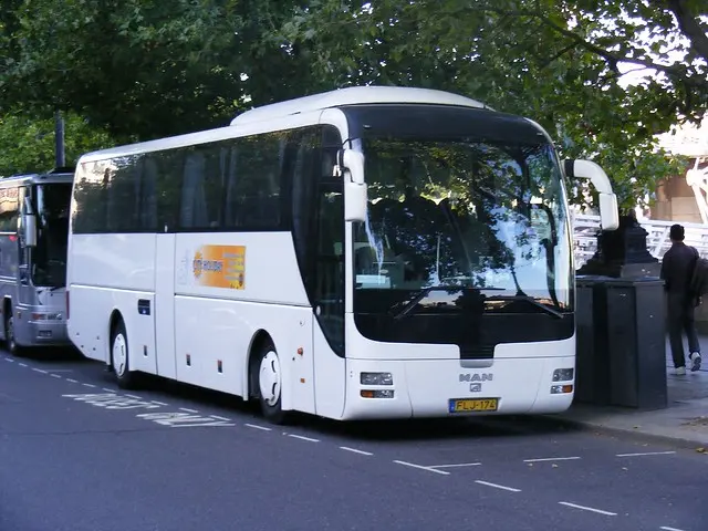 Венгерский тренер MAN Lions FLJ174, Dias Zeus Travel, Будапешт. London WC2