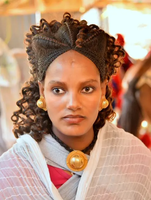 Прически Tigray, Эфиопия