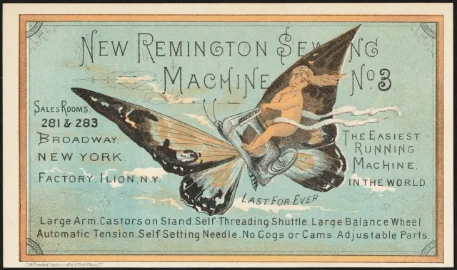 Новая швейная машина Remington нет