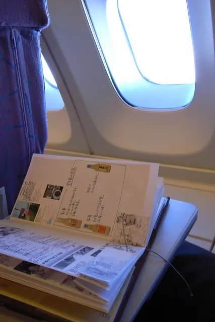 Записная книжка путешественника в полете