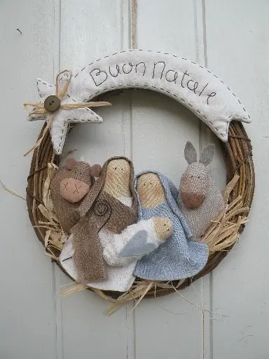 Un tenero presepe - мой шаблон