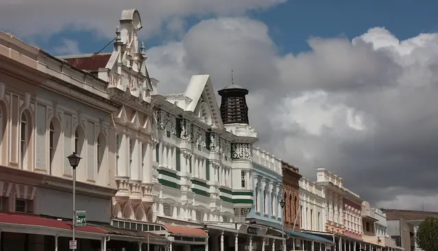 Строительные фасады, High Street, Grahamstown