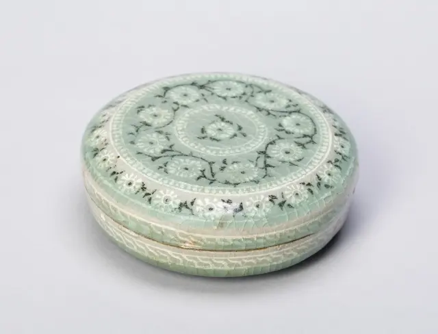 Крытая косметическая коробка Chrysanthemum Flower