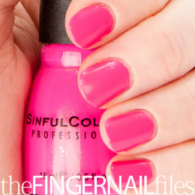 SinfulColors крем розовый гвоздь польский