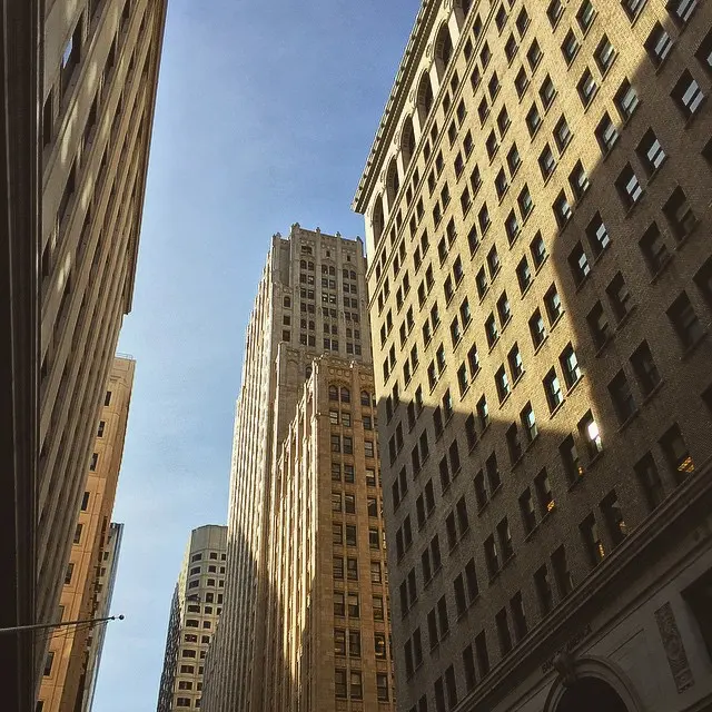 Midday Montgomery Shadows :: #midday #montgomery #street #architecture #city #cityscape #sf #sanfrancisco #sky #building #facade #financial 