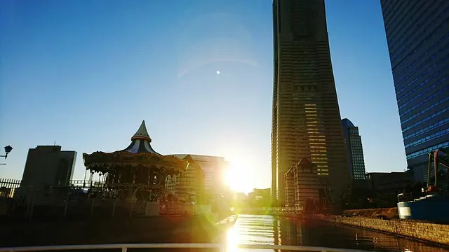Архитектура города Sky Sunset