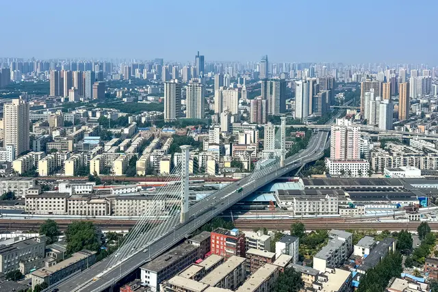 20250602 Городской пейзаж рядом с Jiefang Road Bridge