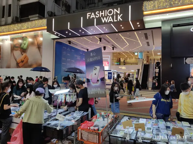 HK CWB ⁇ Causeway Bay ⁇ Great George Street Fashion Walk Mall Ноябрь 2022 Px3