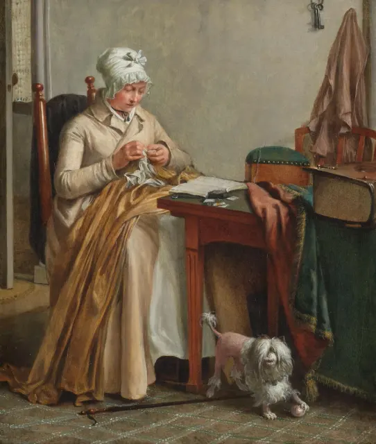 Женское шитье (ок. 1800)
