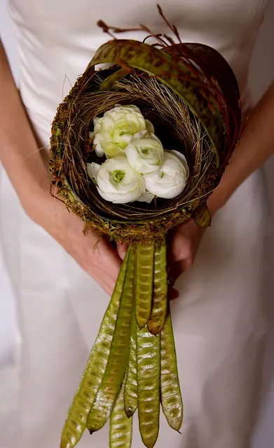 Couture Bridal Bouquet - студия дизайна HotHouse в Бирмингеме, AL; www.ardenphotography.com