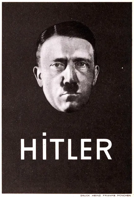 Daspolitischepla00scho 0210 Эрвин Шокель Daspolitische Plakat Гитлер плакат Reichspräsidentenwahl März апрель 1932 Хайнц Франке Друк Мюнк