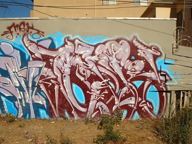 Аугор МСК Седьмое письмо LosAngeles Graffiti Art
