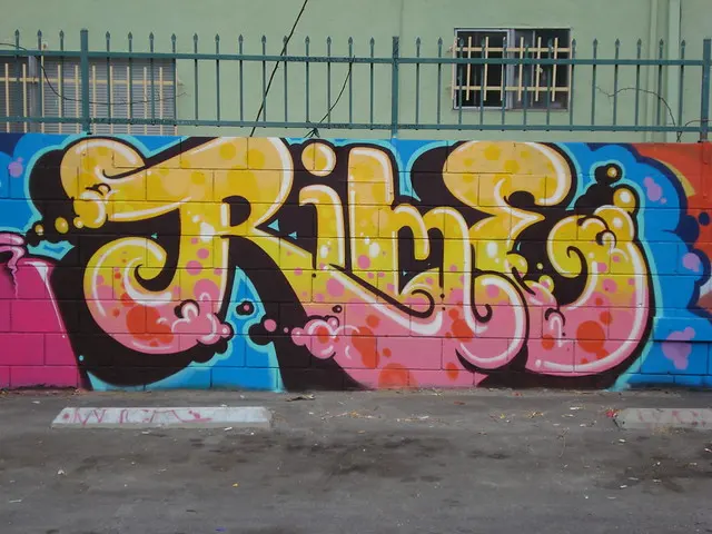 Рим MSK Седьмое письмо LosAngeles Graffiti Art