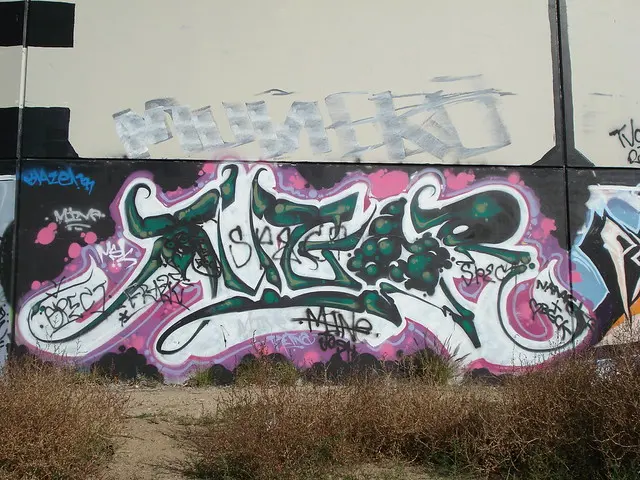 Augor MSK SeventhLetter Dissed LosAngeles Граффити Арт