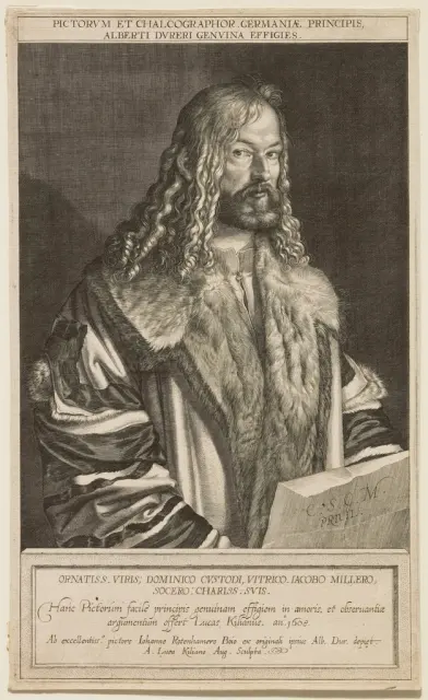 Портрет Дюрера (1608) Лукас Килиан