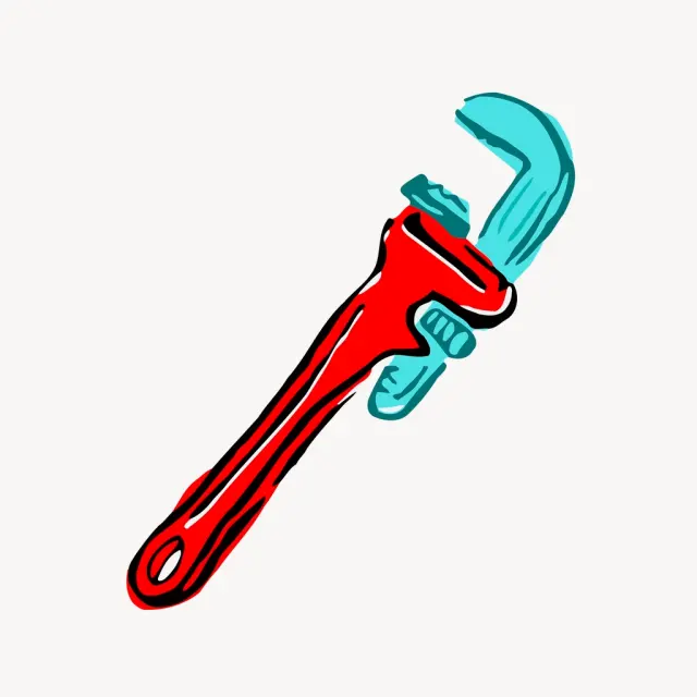 Иллюстрация Pipe Wrench