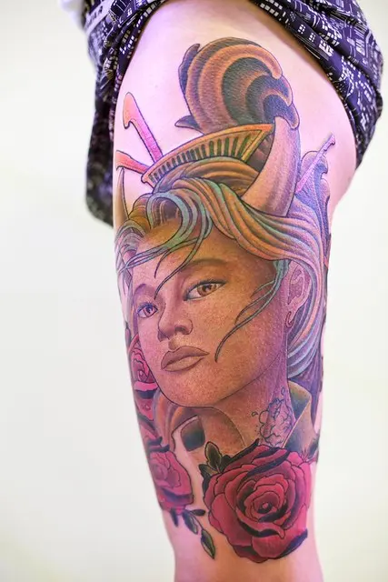 Лайонел - Победитель конкурса Best Of Day / Конкурсант #01 - Tattoo Art Fest (217) - 18-20Sep09, Париж (Франция)
