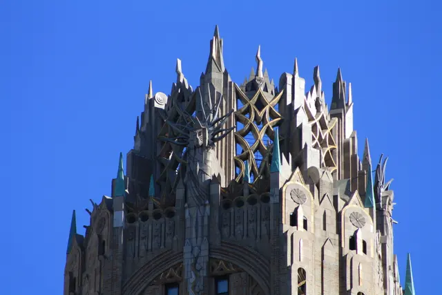 Дневной фасад General Electric Building