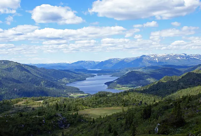 Летний пейзаж Telemark