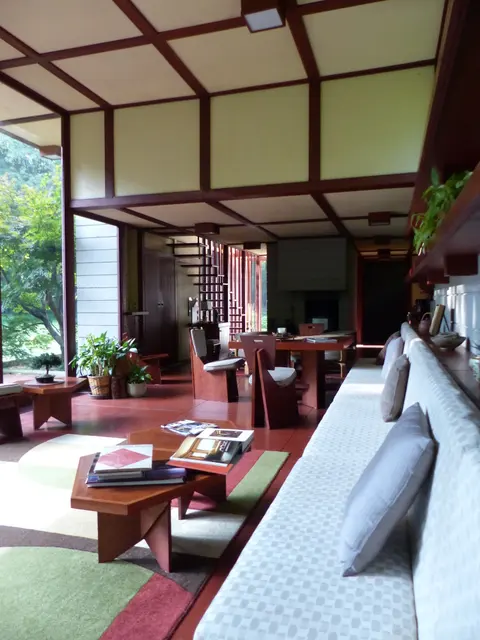 Оригинальное название: Louis Penfield House Living Room 1.jpg