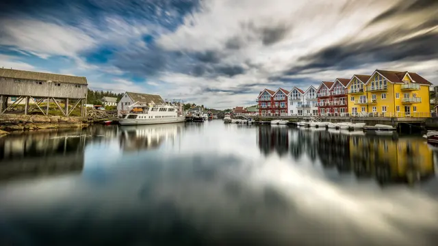 Hellesøy Bergen Норвегия Путешествия Ландшафтные фотографии