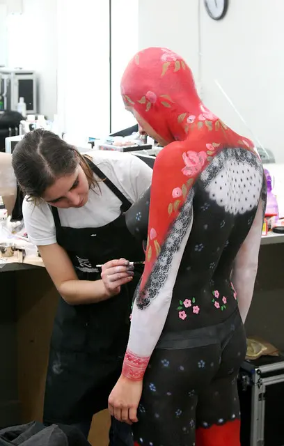 Дизайн макияжа: Airbrushing