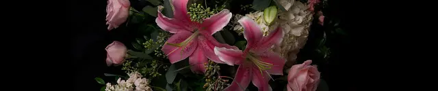 Свадебный букет цветов