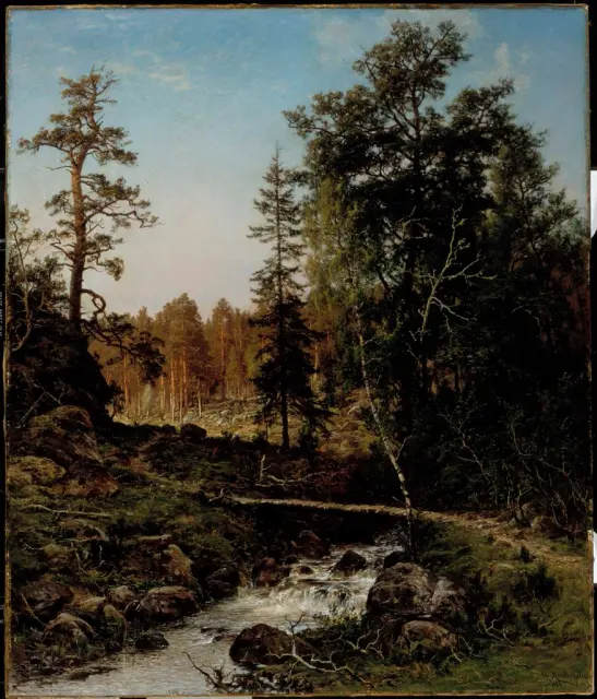 Лесной пейзаж Хаухо, 1884