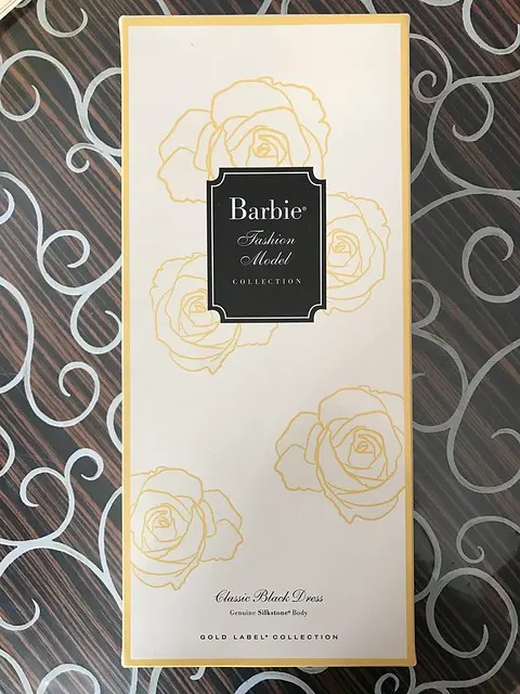 Барби Силкстоун - Классическое черное платье - коллекция модных моделей, nrfb