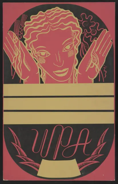 [WPA дизайн плаката красный фон]