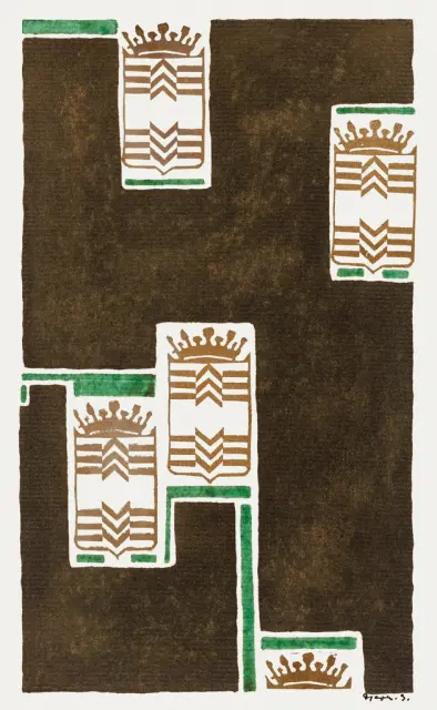 Дизайн плаката Delftsche Slaolie (1906–1945)