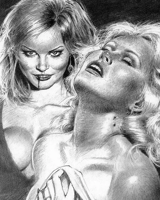 Татуировка вампира #tattooart #drawing #vampire #painting #sketch #art #girls