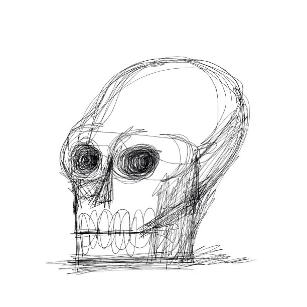 Calaca #123,456,789. #art #design #sketch #skull #tattoo #drawing