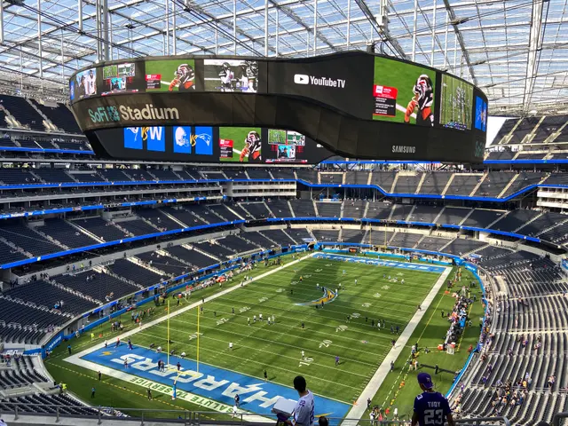 Интерьер SoFi Stadium 2021