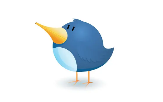 Иконка логотипа птицы в Twitter