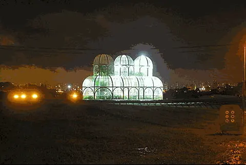 Ботанический сад Куритибы, Парана, Бразилия (Час Земли 2010)
